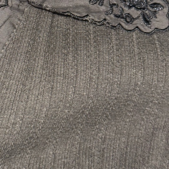 Free people new Elegant Black Embroidered Women's Top - Picture 4 of 5